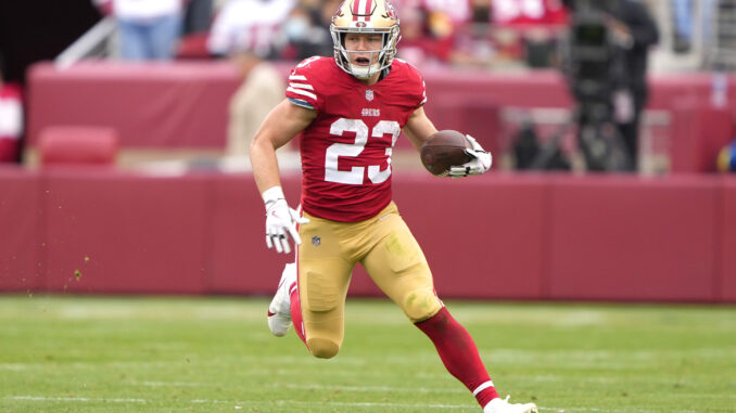 49ers RB Christian McCaffrey